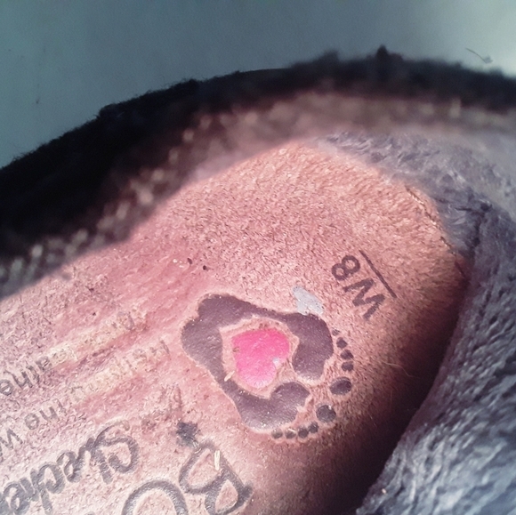 BOBS For Sketchers Grey Plaid Shoes - Picture 5 of 9